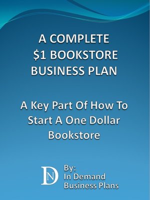 cover image of A Complete $1 Bookstore Business Plan